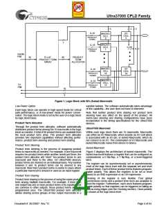浏览型号CY37256VP84-167NTXC的Datasheet PDF文件第4页