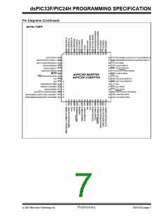 浏览型号DSPIC33FJ128GP306的Datasheet PDF文件第7页