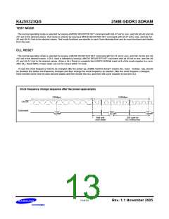 浏览型号K4J55323QG-BC20的Datasheet PDF文件第13页