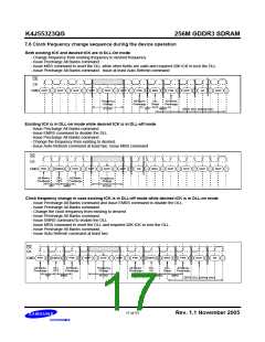 浏览型号K4J55323QG-BC14的Datasheet PDF文件第17页