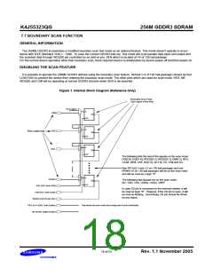 浏览型号K4J55323QG-BC14的Datasheet PDF文件第18页