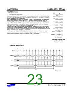浏览型号K4J55323QG-BC14的Datasheet PDF文件第23页