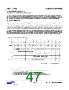 浏览型号K4J55323QG-BC14的Datasheet PDF文件第47页