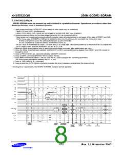 浏览型号K4J55323QG-BC14的Datasheet PDF文件第8页