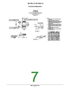 浏览型号MC100EL12DR2G的Datasheet PDF文件第7页