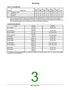 浏览型号MC10H109MELG的Datasheet PDF文件第3页