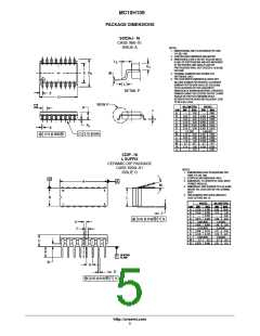 浏览型号MC10H109MELG的Datasheet PDF文件第5页