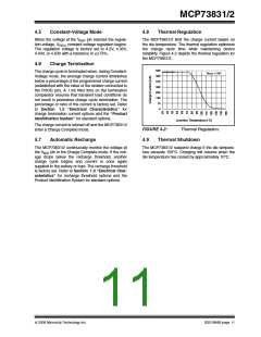 浏览型号MCP73831T-2ACI/OT的Datasheet PDF文件第11页