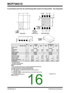 浏览型号MCP73832T-2ACI/OT的Datasheet PDF文件第16页