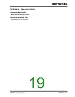 浏览型号MCP73831T-2ACI/OT的Datasheet PDF文件第19页