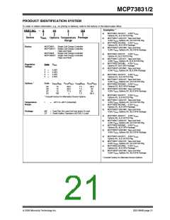 浏览型号MCP73831T-2ACI/OT的Datasheet PDF文件第21页