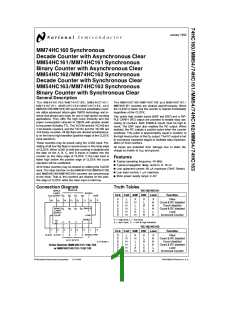 浏览型号MM74HC的Datasheet PDF文件第1页