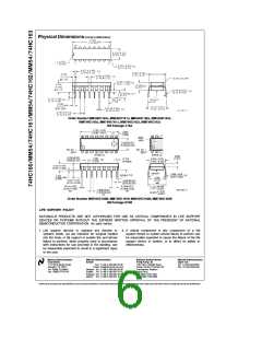 浏览型号MM74HC的Datasheet PDF文件第6页