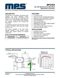 浏览型号MP2305的Datasheet PDF文件第1页