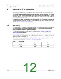 浏览型号NAND01GW3B2CZA6T的Datasheet PDF文件第12页