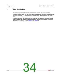浏览型号NAND01GW3B2CZA6T的Datasheet PDF文件第34页
