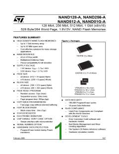 浏览型号NAND256R4A0AZA6F的Datasheet PDF文件第1页