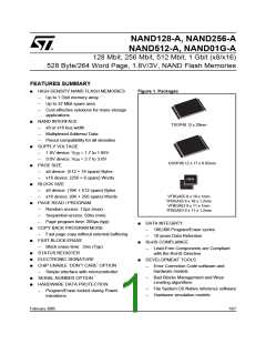 浏览型号NAND128W3A2BN6E的Datasheet PDF文件第1页