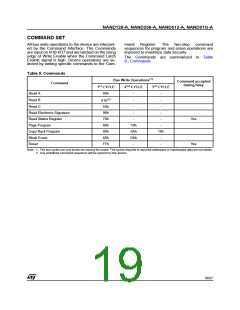 浏览型号NAND256R4A0AZA6F的Datasheet PDF文件第19页