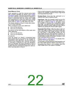 浏览型号NAND256R4A0AZA6F的Datasheet PDF文件第22页