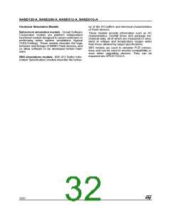 浏览型号NAND256R4A0AZA6F的Datasheet PDF文件第32页