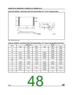 浏览型号NAND256R4A0AZA6F的Datasheet PDF文件第48页