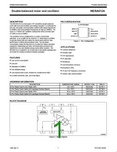 浏览型号NE612AN的Datasheet PDF文件第1页