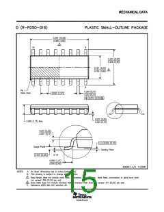 浏览型号SN74ALS151NSRE4的Datasheet PDF文件第15页