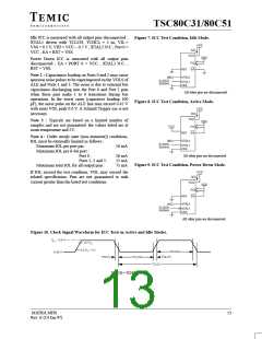 浏览型号TSC80C31-20CB的Datasheet PDF文件第13页
