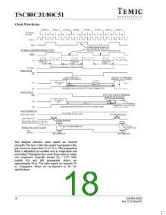浏览型号TSC80C31-20CB的Datasheet PDF文件第18页