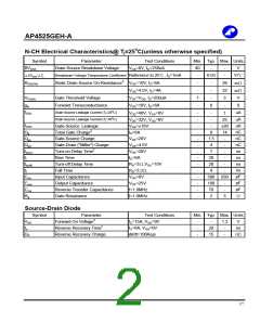 浏览型号AP4525GEH-A的Datasheet PDF文件第2页