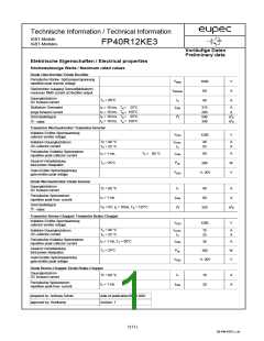 浏览型号FP40R12KE3的Datasheet PDF文件第1页