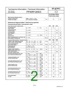 浏览型号FP40R12KE3的Datasheet PDF文件第2页