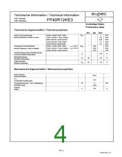 浏览型号FP40R12KE3的Datasheet PDF文件第4页