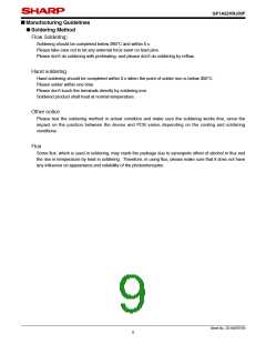 浏览型号GP1A52HRJ00F的Datasheet PDF文件第9页