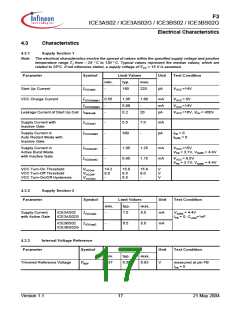 浏览型号ICE3BS02的Datasheet PDF文件第17页