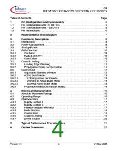 浏览型号ICE3BS02的Datasheet PDF文件第4页