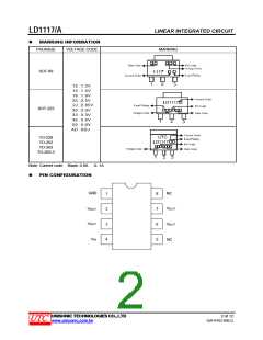 浏览型号LD1117AL-12-TA3-A-R的Datasheet PDF文件第2页