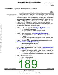 浏览型号MC68HC11P1CFN3的Datasheet PDF文件第189页