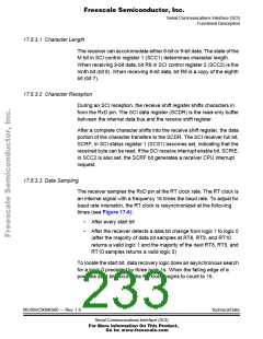 浏览型号MC68HC908AS60CFU的Datasheet PDF文件第233页
