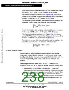 浏览型号MC68HC908AS60CFU的Datasheet PDF文件第238页