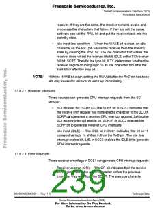 浏览型号MC68HC908AS60CFU的Datasheet PDF文件第239页