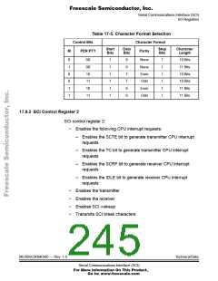 浏览型号MC68HC908AS60CFU的Datasheet PDF文件第245页