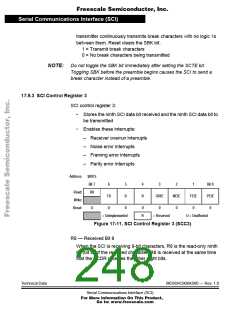 浏览型号MC68HC908AS60CFU的Datasheet PDF文件第248页
