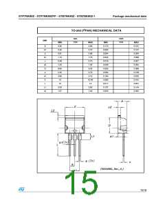 浏览型号P7NK80ZFP的Datasheet PDF文件第15页