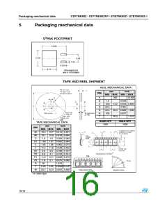 浏览型号P7NK80ZFP的Datasheet PDF文件第16页