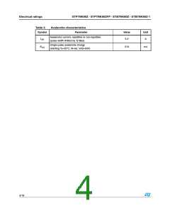 浏览型号P7NK80ZFP的Datasheet PDF文件第4页