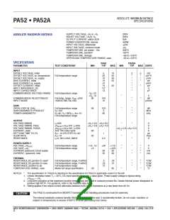 浏览型号PA52的Datasheet PDF文件第2页