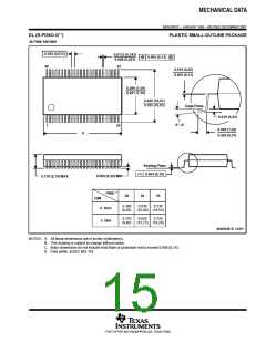 浏览型号SN74LVTH16373DLRG4的Datasheet PDF文件第15页