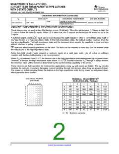 浏览型号SN74LVTH16373DLRG4的Datasheet PDF文件第2页